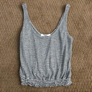 Black & white tank top